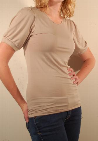 Poof Sleeve- Taupe --- Clearance