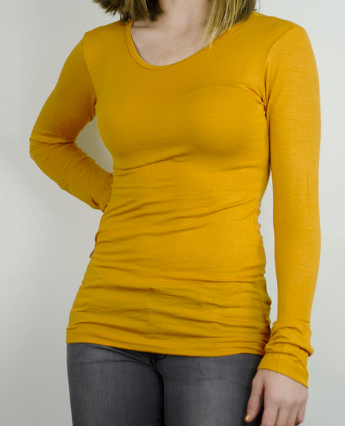 Long Sleeve- Mustard